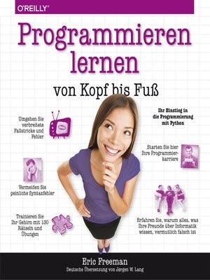 cover image of Programmieren lernen von Kopf bis Fuß